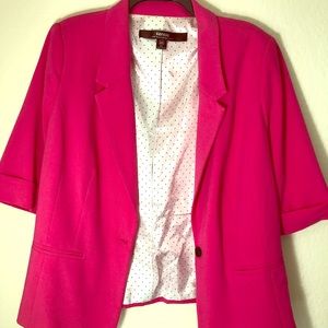 Pink blazer